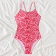 thumbnail image 6 of One Piece Swimsuit for Women Vintage Bathing Suits Ruched Swimwear, 6 of 9