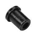 thumbnail image 3 of 6-Pack Black Straight Barrel Electric Guitar String Ferrules - Metal String-Through-Body Bridge Guides with 8.5mm Total Height, 7mm Flange Diameter & 3mm Interior Diameter - Smooth Finish String, 3 of 7