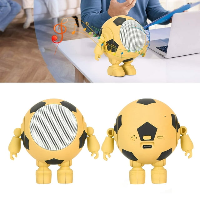 Portable Speaker, Stereo Rechargeable Support Serial Connection 1000mAh Speaker For Party