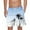 Light Blue, variant on Hvot&aat Mens Swim Trunks Quick Dry Board Shorts Hawaiian Beach Shorts Elastic Waist Drawstring Pocketed Shorts