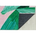 thumbnail image 3 of Elizabeth Sutton MI50C Pink Palm Floral Modern Pink Area Rug, 7'10"X10'0", 3 of 6
