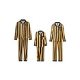 thumbnail image 3 of Family Matching Halloween Pajama Sets Striped Long Sleeve Tops and Pants Fall Sleepwear Outfit, 3 of 6