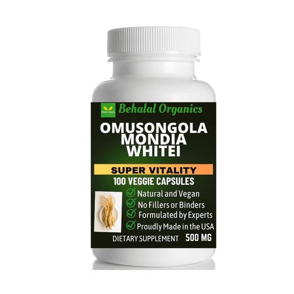 Mondia & Omusolonga 100 Quick Release Capsules - 500mg Per Capsule