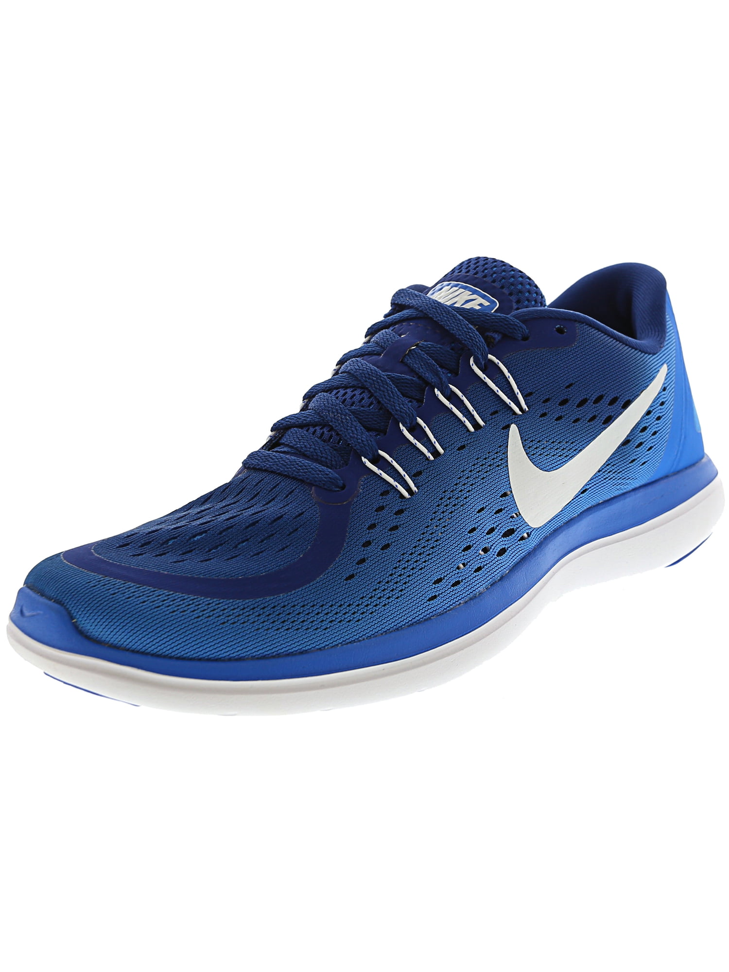 Nike Men's Flex 2017 Rn Gym Blue / White - Photo Ankle-High Running ...