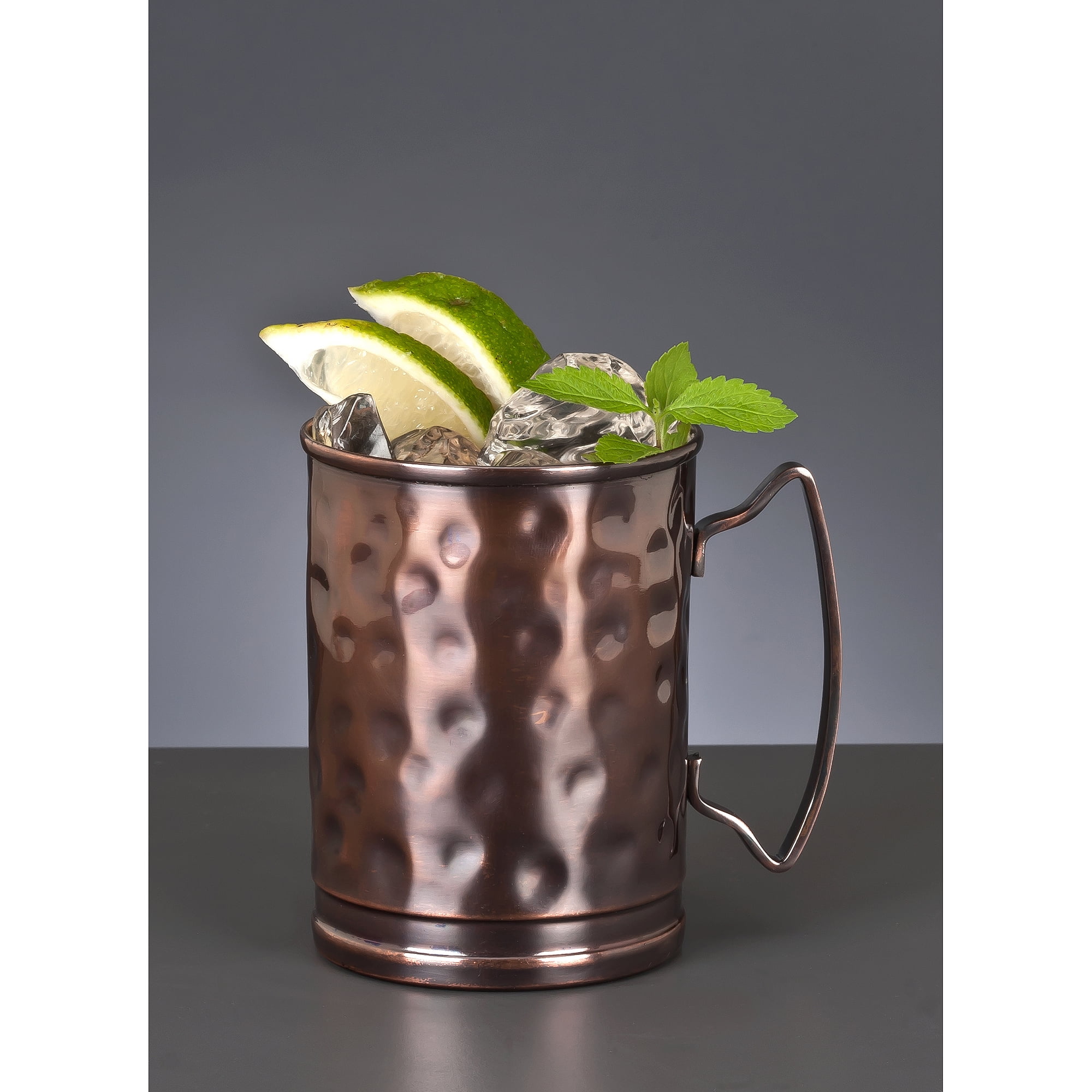 Hammered Tumbler Moscow Mule Mugs Cups glass for cocktail beverages soft drinks Handcrafted set of 2