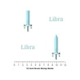 thumbnail image 4 of Rwraps Astrology Libra Swords Matte Vinyl Film Wrap 59in x 29ft Vinyl Vehicle Car Film Sheet Roll, 4 of 9
