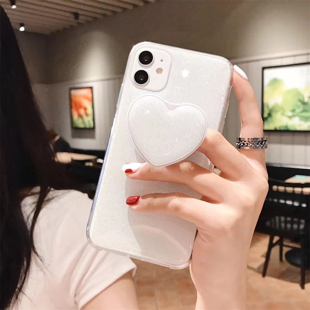 Iphone 12 Case With Heart Stand 6 1 Inch Shockproof Scratch Resistant Protective Cute Iphone Case Cover For Girls Women Ladies White Walmart Com Iphone 12 Case With Heart Stand 6 1 Inch Shockproof Scratch Resistant Protective Cute Iphone Case Cover For Girls Women Ladies White Walmart Com