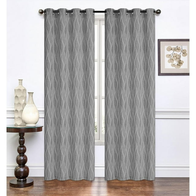 Safdie & Co. Rideau Jacquard 54X84L Gris Lennox