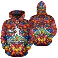 thumbnail image 2 of Sudadera con capucha con estampado 3D de Pickleball para hombres y mujeres, ropa informal, sudaderas deportivas, sudaderas holgadas de alta calidad, 2 of 5