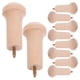 thumbnail image 3 of 10 Uds. Clavija agitadora de madera sin terminar para colgar ropa, sombreros, toallas, ganchos de madera, clavijas agitadoras atornilladas de madera, ganchos para abrigos, 3 of 5