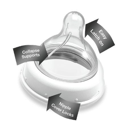 Baby Blendy Anti-Colic Baby Bottles Mixer for Formula (0-3 Months) 8oz, 1pk