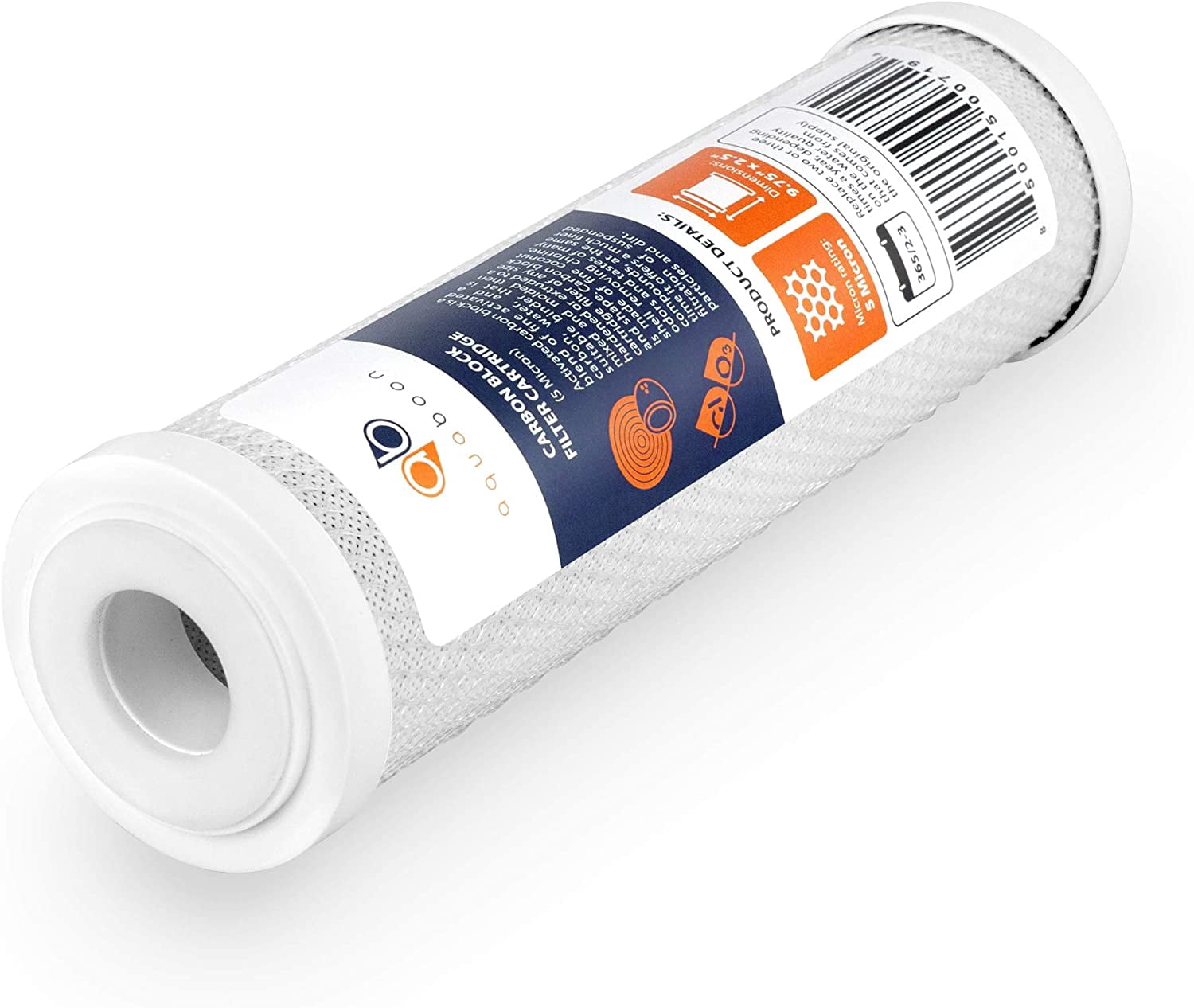 Water Filter Set of 20 Sediment/Carbon 5 Micron Water Filter Catridges by Aquaboon