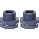 thumbnail image 1 of Garden Faucet Kit with 2 3/4" PVC Bulkhead Fittings for Water Tank, 1 of 5