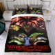 thumbnail image 4 of Alas de Fuego Conjunto de sábanas temático, trío de piezas, cómodo y amigable con la piel, diseño único, regalo de decoración para el hogar para familiares, amigos y fans,135cm *200cm, 4 of 6