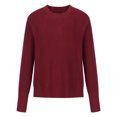thumbnail image 3 of Suéteres para mujer Suéteres de otoño Cuello redondo Moda Manga larga Suéter suelto Tops Blusa de punto Odeerbi ODB-5, 3 of 7