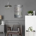 thumbnail image 5 of Luxe Metal Art 'Attic Bathroom 2 Gray Wood'  by Silvia Vassileva Metal Wall Art, 16" x 24", 5 of 9