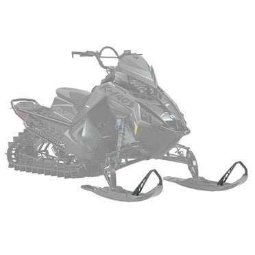 Polaris 2889421-804 Stealth Gray Ski Toe for Snowmobiles Skis