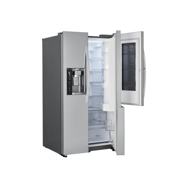 Lg Lsxc22396s Refrigerator Freezer Side By Side With Water Dispenser Ice Dispenser Freestanding Wi Fi Width 35 9 In Depth 29 4 In Height 70 5 In 21 7 Cu Ft Stainless Steel Walmart Com Walmart Com
