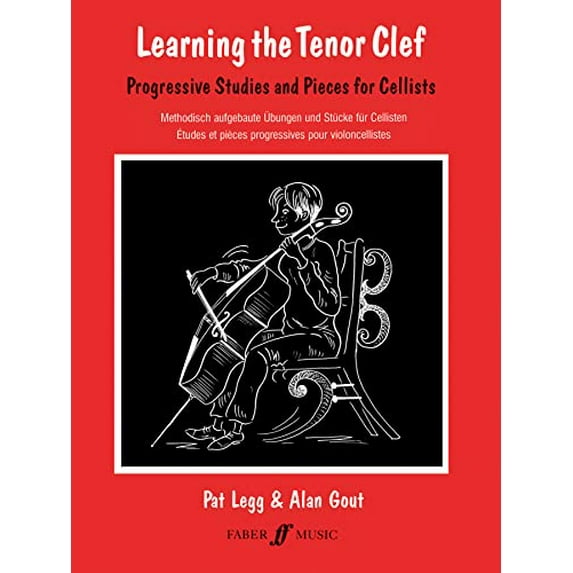 Pre-Owned Learning the Tenor Clef (Cello and Piano) (Cello Piano): Progressive Studies and Pieces for Cellists/Methodisch Aufgebaute Ubeungen Und Stucke Fur ... Pour Violoncellistes (Faber Paperback