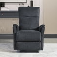 thumbnail image 4 of UWR-Nite Electric Power Recliner Chair, Reclining Chair with USB Ports, Bedroom Living Room Small Recliners, Home Theater Seating, 4 of 7