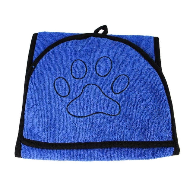 Serviette pour Chien Serviette de Bain pour Animaux Serviette de Séchage pour Chien Super Absorbante Ultra-Absorbante Lavable Serviette de Douche pour Animaux