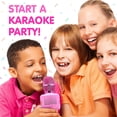 thumbnail image 5 of Move2Play Bluetooth Karaoke Microphone & MP3 Player - 30 Famous Song, Gift for Boys and Girls Age 3 4 5 6 7 8 Years Olds, All Pink, 5 of 8