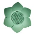 thumbnail image 1 of Lotus Shape Silicone Soap Shelf Waterproof Non-slip Soap Dish For Laundry Room Tub Balcony, 1 of 3