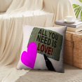 thumbnail image 4 of LALILO Throw Pillow Covers Sign Showing You Love Motivational Deep Cushion Cover 18" x 18", 2222 Pack, 4 of 6