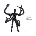 thumbnail image 1 of Meitianfacai Action Figure Printed Action Figure Assembly Completed Action Figure The Action Figures For Sci Fi Enthusiasts, 1 of 7