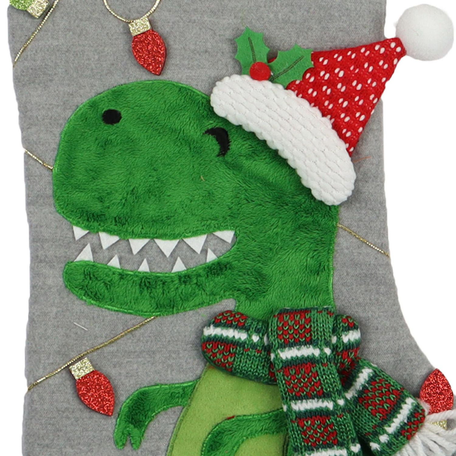 Holiday time 20in sloth stocking