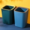 thumbnail image 4 of UNTERING Trash Can Trash Can Press Trash Bag Waste Paper Basket Garbage Container, 4 of 7