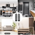 thumbnail image 4 of Olurrisa Plastic Bag Holder,Hanging Storage Bags Plastic Mesh Bags Dispenser Organizer Trash Bags Grocery Shopping Bag Holder for Home And Kitchen （ Black 2pcs), 4 of 8