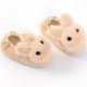 thumbnail image 5 of Zapatillas de interior de algodón para niños, zapatos cálidos de felpa con animales de dibujos animados antideslizantes de invierno, beige 13/14, 5 of 5