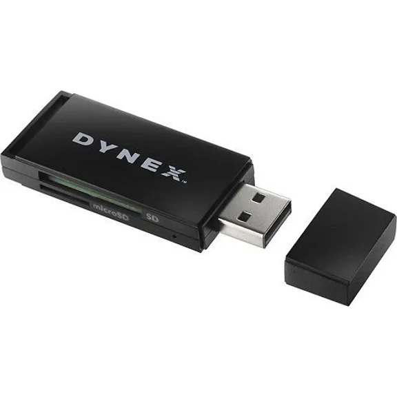 Dynex Usb 2.0 2-In-1 Memory Card Reader Dx-Cr112