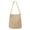 Dark Beige, variant on Women Straw Beach Bag Buckets Totes Handbag Shoulder Bag Tote Bag Summer Handbag (Dark Beige)