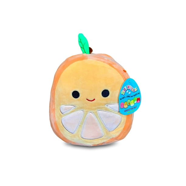 orange colored squishmallow