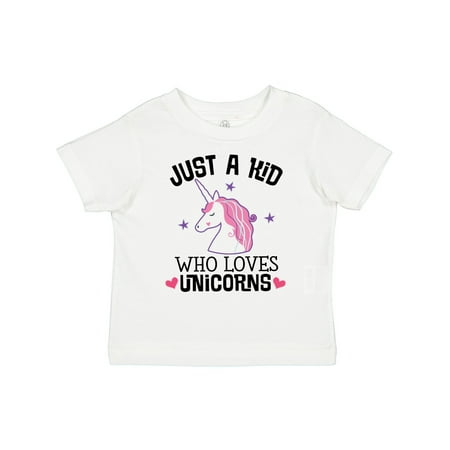 

Inktastic Unicorn Lover Gift for Girls Gift Toddler Toddler Girl T-Shirt