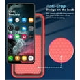 thumbnail image 4 of for Samsung Galaxy S22 Case,[Built in Screen Protector][Shockproof][Dropproof] Samsung S22 Case,Full-Body Rugged Military Grade Protective for S22 5G Case 6.1 in(Red/Black), 4 of 14