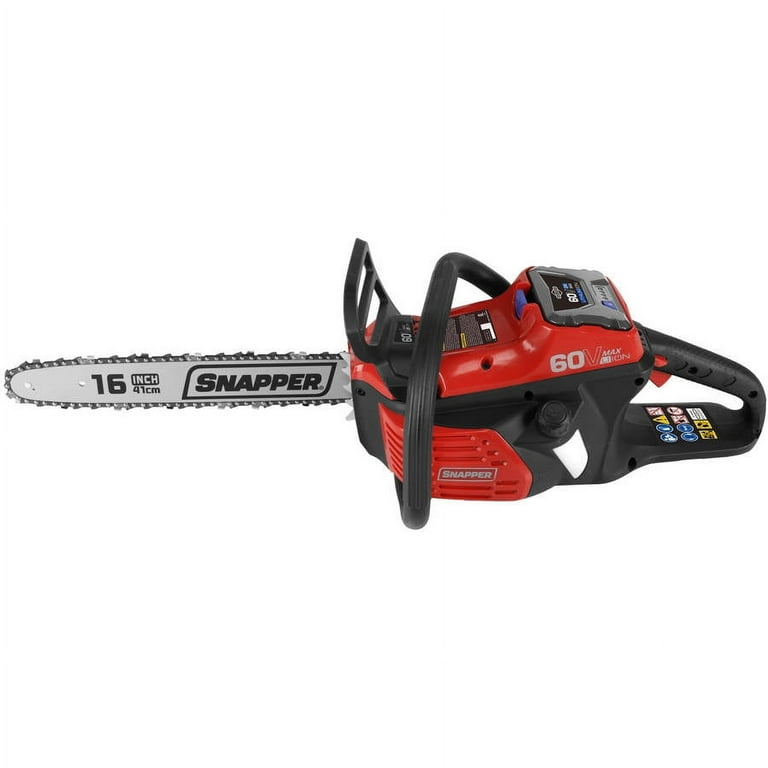 Snapper 60v chainsaw 2ah battery and charger sc60v deals
