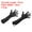 Black, variant on Uxcell Cut Resistant Sleeves with Gloves, Arm Protection Sleeve HPPE for Kitchen, Welding, Farming Gray 17 Inch