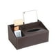 thumbnail image 4 of Bewildely Caja de pañuelos multifuncional práctica con Control remoto, organizador de almacenamiento con Control remoto, elegante Almacenamiento y organización del hogar negro, 4 of 6