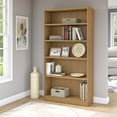 thumbnail image 3 of Bush Furniture Universal 5 Shelf Bookcase in Snow Maple, 3 of 5