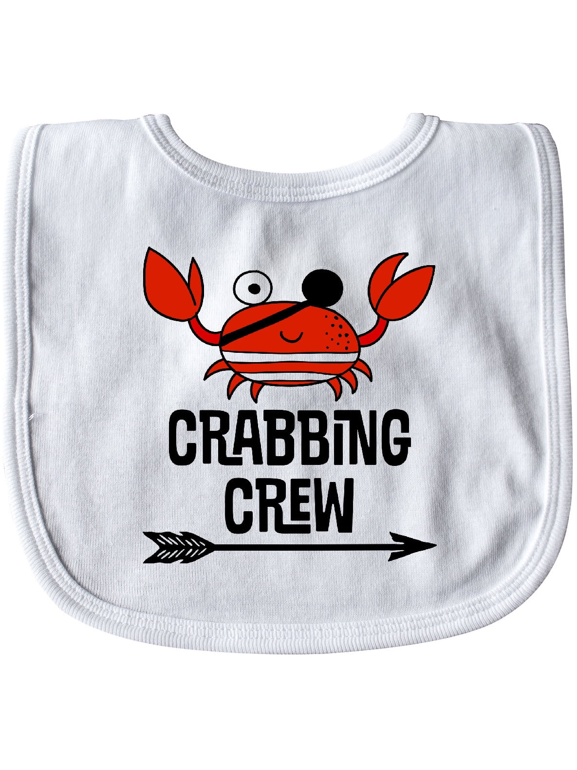 Crabbing Crew Crab Lover Baby Bib