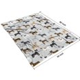 thumbnail image 4 of Bulldog Dog Blanket,Comfortable Soft Flannel Throw Blanket,All Season,Warm Lightweight Blankets for Sofa Bed Couch Living Room Chair,60"x80"(150x200cm), 4 of 4