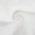 thumbnail image 5 of Family Gifts Ndbuld Women's Floral Vintage Dress Ladies' Solid Color Fashion Lantern Pearl Yarn White Wedding Dress Round Neck Dress,White,L, 5 of 9