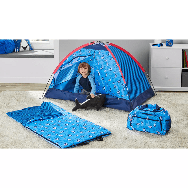 SAMSBLUUNIEC Kids' 3Piece Slumber Set, Shark