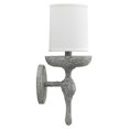 thumbnail image 3 of Jamie Young Co Concord Transitional Steel Metal/Plaster Wall Sconce in Gray, 3 of 3
