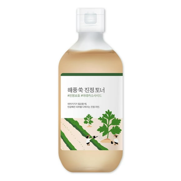 Tónico calmante para artemisa ROUND LAB, 300 ml, con madecasósido