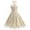 Beige, variant on Ayolanni Pink Women Dresses Plus V-Neck Knee-Length Embroidery Ball Gown Sleeveless Dresses Dresses for Girls M