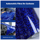 thumbnail image 5 of Vinil Automotriz Fibra De Carbono Impermeable 30x150cm Carbono Azul, 5 of 5